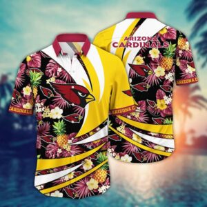 Arizona Cardinals Basic V4 NFL Football Team Hawaiian Shirt