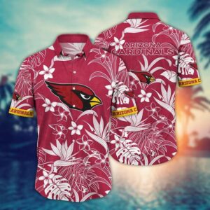 Arizona Cardinals Plants NFL Football Team Hawaiian Shirt
