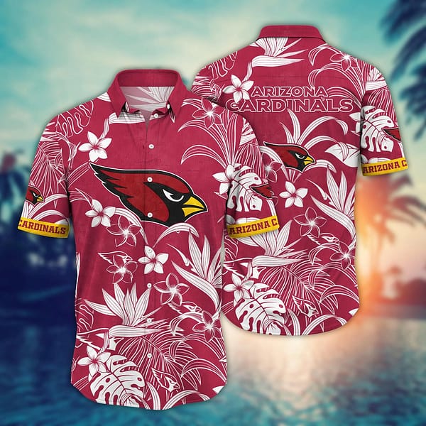 Arizona Cardinals Plants NFL Football Team Hawaiian Shirt Arizona Cardinals Plants NFL Football Team Hawaiian Shirt