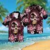 Arizona Cardinals Skull NFL Football Team Hawaiian Shirt