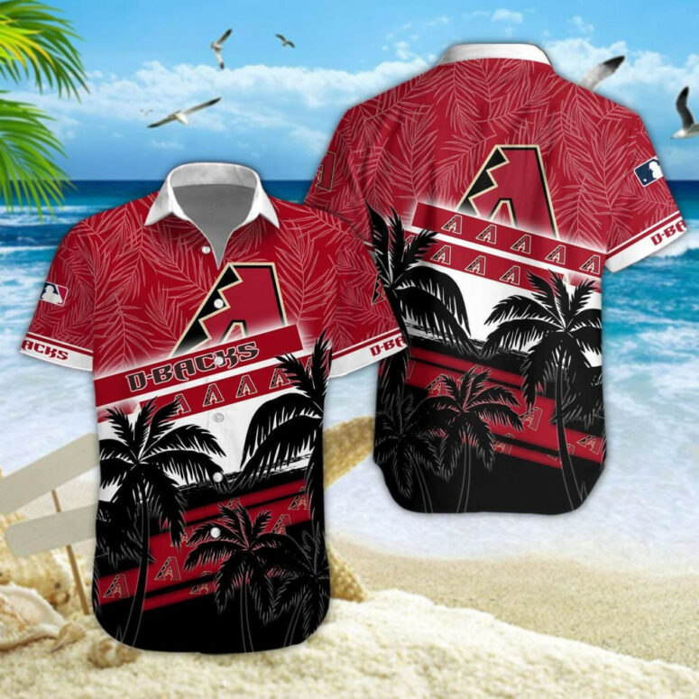 Arizona Diamondbacks Sunset Horizon Hawaiian Shirt Arizona Diamondbacks Sunset Horizon Hawaiian Shirt