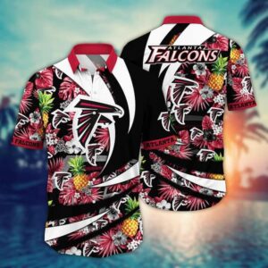 Atlanta Falcons Basic V1 NFL Football Team Hawaiian Shirt