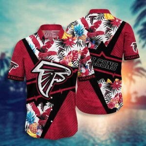 Atlanta Falcons Basic V3 NFL Football Team Hawaiian Shirt