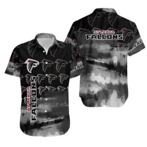 Atlanta Falcons Clouded NFL Football Team Hawaiian Shirt