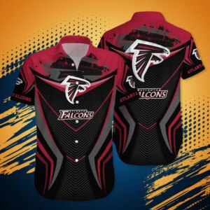 Atlanta Falcons Dynamic Chevron Hawaiian Shirt