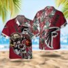 Atlanta Falcons Fierce Mascot Hawaiian Shirt