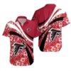 Atlanta Falcons Floral Wave Hawaiian Shirt
