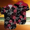 Atlanta Falcons Midnight Blossom Hawaiian Shirt