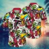 Atlanta Falcons Midsummer NFL Football Team Hawaiian Shirt