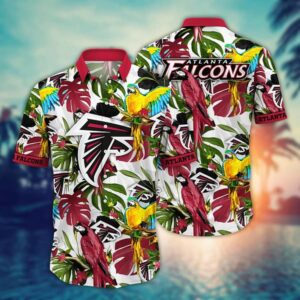 Atlanta Falcons Midsummer NFL Football Team Hawaiian Shirt