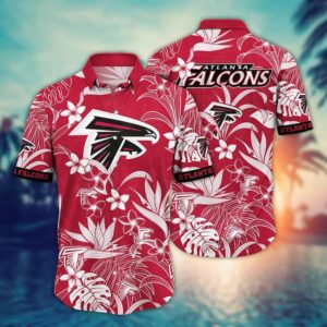 Atlanta Falcons Nature NFL Football Team Hawaiian Shirt