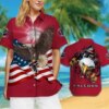 Atlanta Falcons Patriotic Eagle Hawaiian Shirt