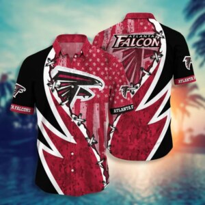 Atlanta Falcons Star-Spangled Hawaiian Shirt