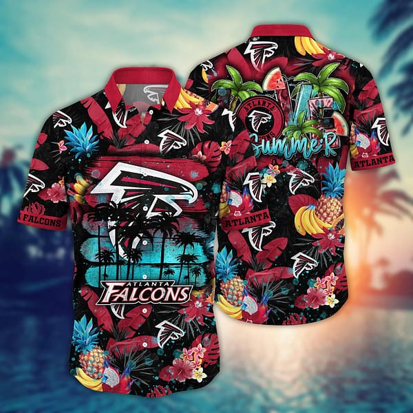 Atlanta Falcons Summer NFL Football Team Hawaiian Shirt Atlanta Falcons Summer NFL Football Team Hawaiian Shirt