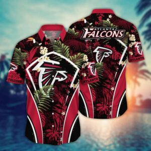Atlanta Falcons Tropical NFL Football Team Hawaiian Shirt