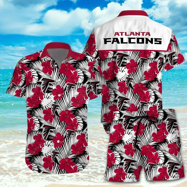 Atlanta Falcons Tropical Paradise Hawaiian Shirt Atlanta Falcons Tropical Paradise Hawaiian Shirt
