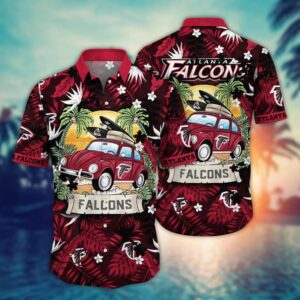 Atlanta Falcons Vacation NFL Football Team Hawaiian Shirt