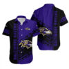 Baltimore Ravens Basic V5 NFL Football Team Hawaiian Shirt