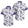 Baltimore Ravens Palm Tree NFL Football Team Hawaiian Shirt