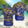 Baltimore Ravens Personalized Hawaiian Shirt ??Custom Name