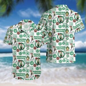 Boston Celtics All-In Hawaiian Shirt