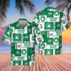 Boston Celtics Retro Logo Hawaiian Shirt