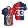Boston Red Sox David Price 33 Hawaiian Shirt
