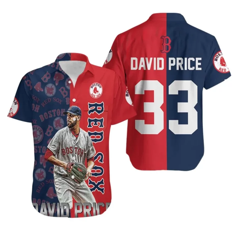 Boston Red Sox David Price 33 Hawaiian Shirt Boston Red Sox David Price 33 Hawaiian Shirt