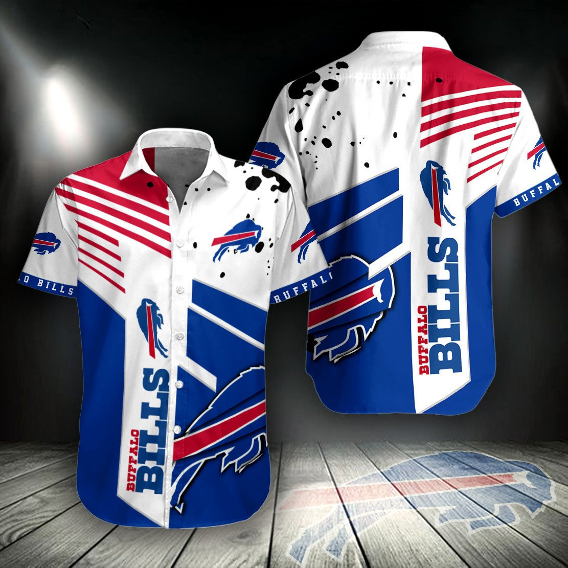 Buffalo Bills Basic V4 NFL Football Team Hawaiian Shirt Buffalo Bills Basic V4 NFL Football Team Hawaiian Shirt