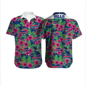 Buffalo Bills Colorful Flower NFL Football Team Hawaiian Shirt