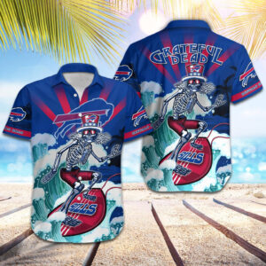 Buffalo Bills Grateful Dead NFL Football Team Hawaiian Shirt