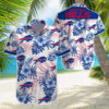 Buffalo Bills Hibiscus NFL Football Team Hawaiian Shirt