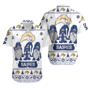 Buffalo Sabres Festive Gnome Hawaiian Shirt