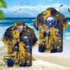 Buffalo Sabres Sunset Palms Hawaiian Shirt