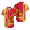 Calgary Flames Classic Blaze Hawaiian Shirt
