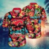 Calgary Flames Paradise Vibes Hawaiian Shirt