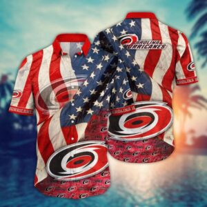 Carolina Hurricanes American Pride Hawaiian Shirt