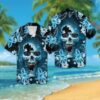 Carolina Panthers Calavera NFL Football Team Hawaiian Shirt