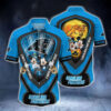 Carolina Panthers Mickey Halloween Night Hawaiian Shirt