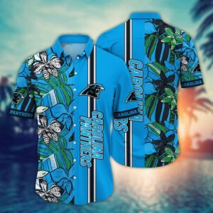 Carolina Panthers Nature NFL Football Team Hawaiian Shirt
