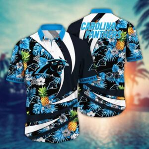 Carolina Panthers Tropical Fruits NFL Football Team Hawaiian Shirt