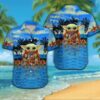 Chicago Bears Baby Yoda NFL Football Team Hawaiian Shirt
