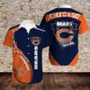 Chicago Bears Firing Ball NFL Football Team Hawaiian Shirt
