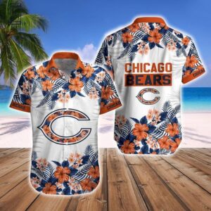 Chicago Bears Fresh NFL Football Team Hawaiian Shirt