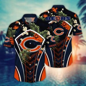 Chicago Bears Greenery NFL Football Team Hawaiian Shirt