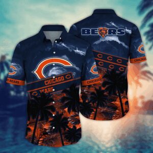 Chicago Bears Sunkissed NFL Football Team Hawaiian Shirt
