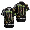 Chicago Blackhawks Monster Energy Claw Hawaiian Shirt