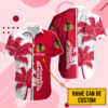 Chicago Blackhawks Palm Paradise Personalized Hawaiian Shirt