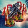 Chicago Blackhawks Patriotic Pride Hawaiian Shirt
