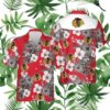 Chicago Blackhawks Tropical Elegance Hawaiian Shirt